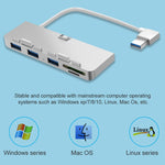 Rocketek per iMac USB3.0 x 3 + Dock di espansione HUB multifunzione SD/TF, USB3.0 x 3 + SD / TF
