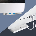Rocketek per iMac USB3.0 x 3 + Dock di espansione HUB multifunzione SD/TF, USB3.0 x 3 + SD / TF