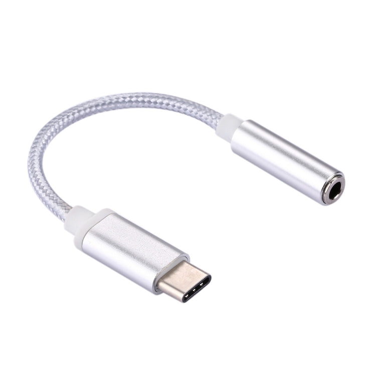 Adattatore audio USB-C maschio a femmina 3,5 mm intrecciato
