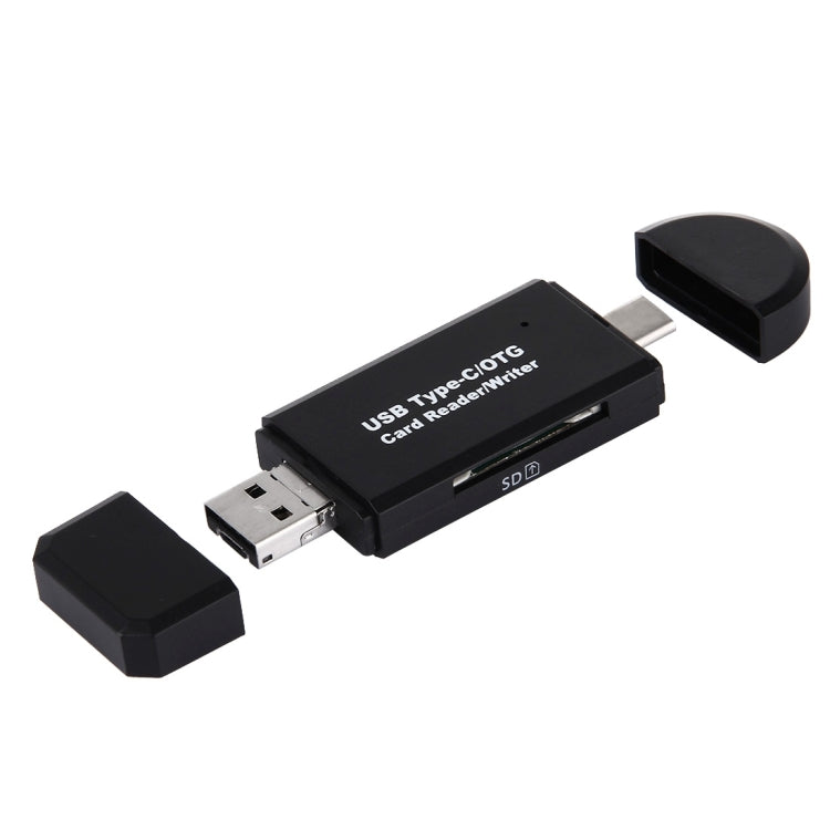 Adattatore 3 in 1 USB-C Micro USB SD con funzione OTG