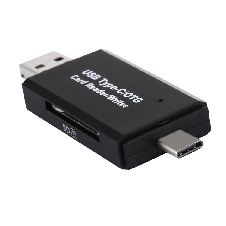 Adattatore 3 in 1 USB-C Micro USB SD con funzione OTG