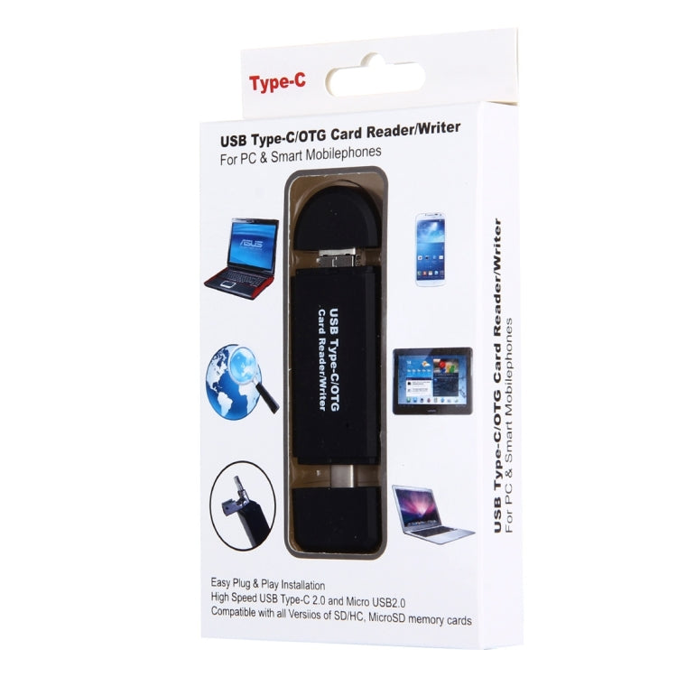 Adattatore 3 in 1 USB-C Micro USB SD con funzione OTG