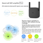 Router WiFi Smart Extender Xiaomi Mi WiFi Amplifier Pro 300Mbps originale con 2x2 antenne esterne, spina americana, Amplifier Pro