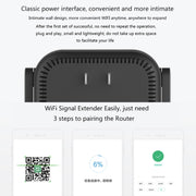 Router WiFi Smart Extender Xiaomi Mi WiFi Amplifier Pro 300Mbps originale con 2x2 antenne esterne, spina americana, Amplifier Pro