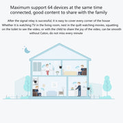 Router WiFi Smart Extender Xiaomi Mi WiFi Amplifier Pro 300Mbps originale con 2x2 antenne esterne, spina americana, Amplifier Pro
