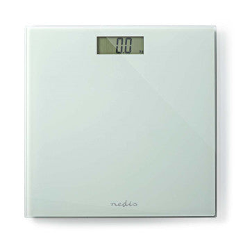 Personal Scale | Digital | White | Tempered Glass | Maximum weighing capacity: 150 kg