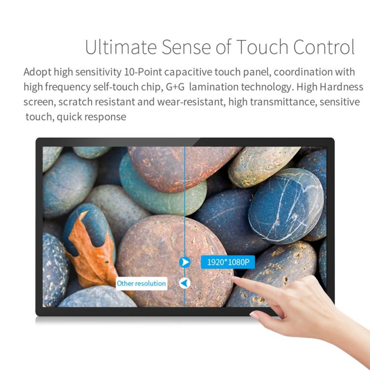 Cornice digitale 21,5" LCD Full HD con Android 8.1 e WiFi