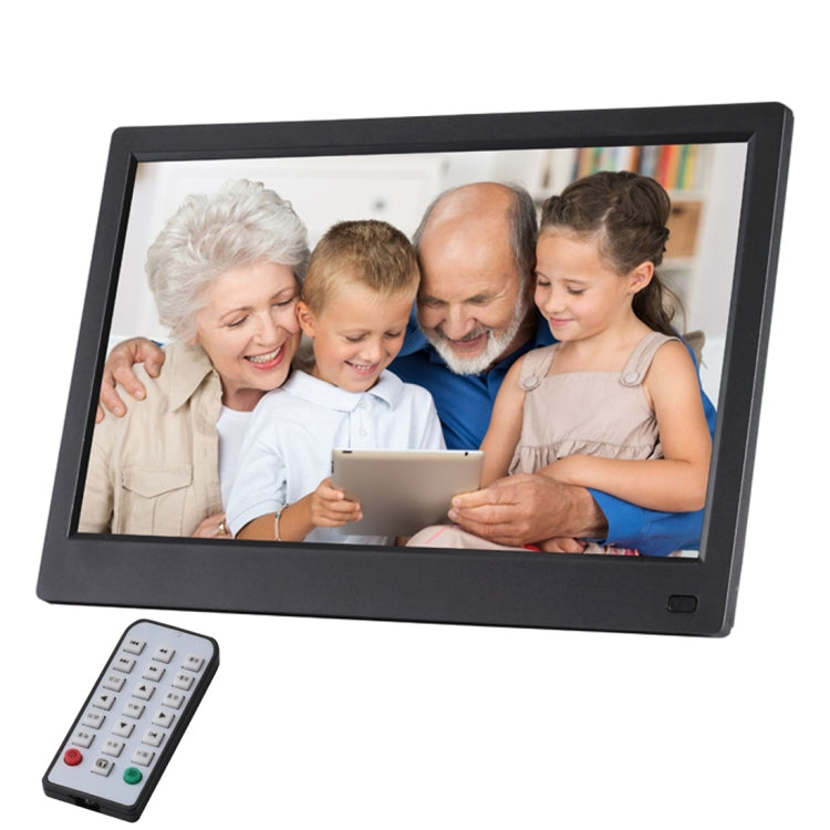 Cornice per foto digitali con display LED FHD da 11,6 pollici con supporto e telecomando, programma MSTAR V56, supporto ingresso scheda USB/SD, MSTAR V56 11.6 inch, 11.6 inch