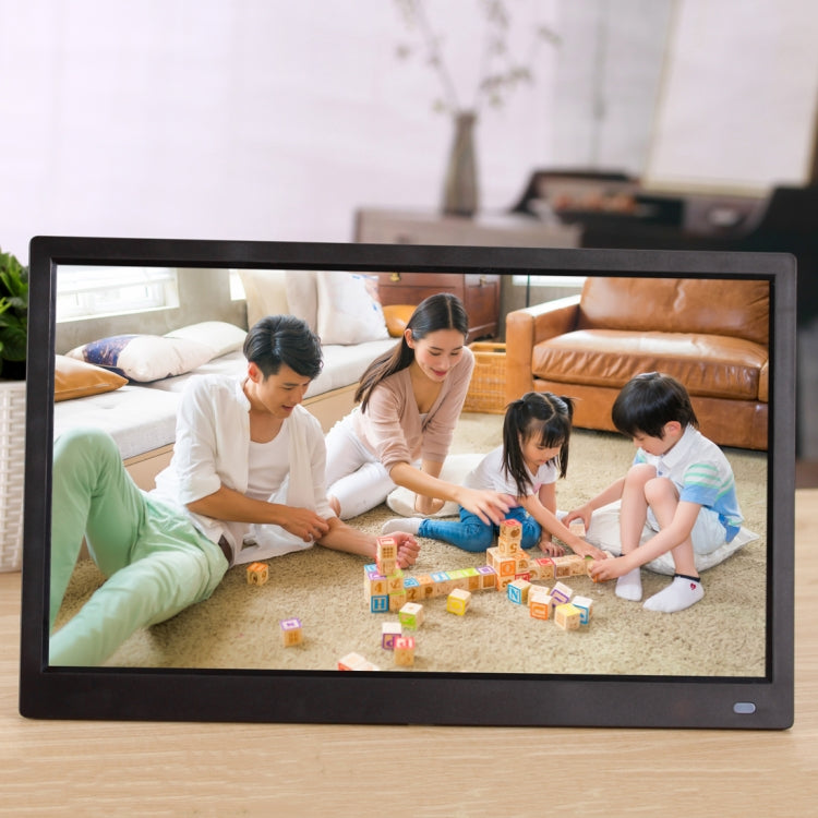 Cornice digitale 15,6" FHD con telecomando e supporto USB/SD
