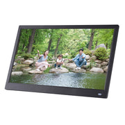 15.6 inch FHD LED Display Digital Photo Frame with Stand and Remote Control, MSTAR V53 Program, Support USB/SD Card Input