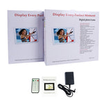 Cornice digitale 15,6" FHD con telecomando e supporto USB/SD