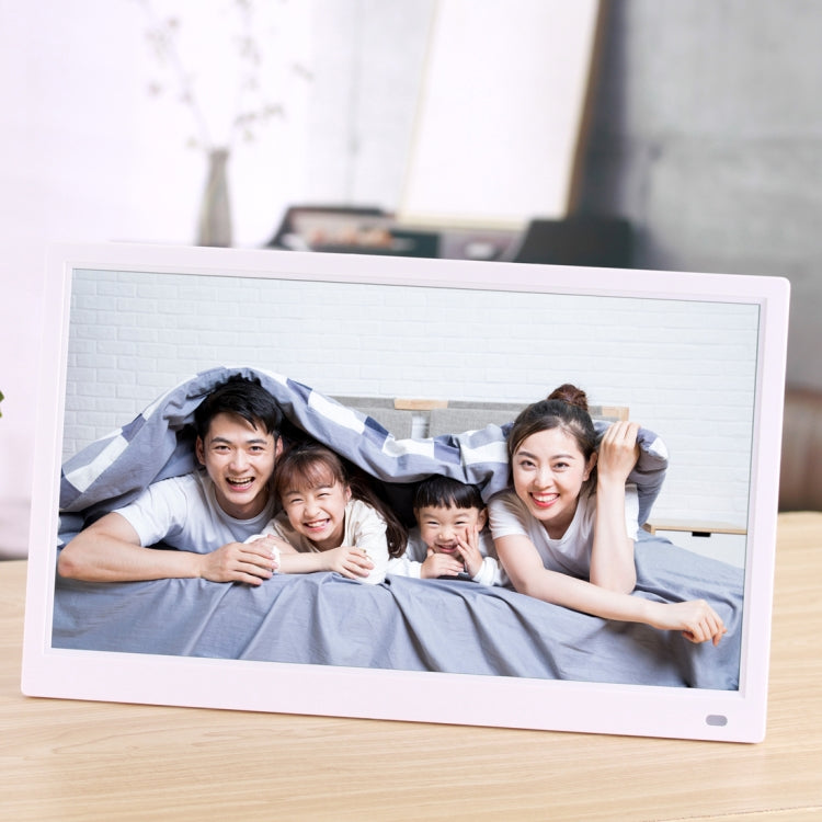 Cornice digitale 15,6" FHD con telecomando e supporto USB/SD