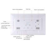 Display pubblicitario LED 18,5 pollici da parete