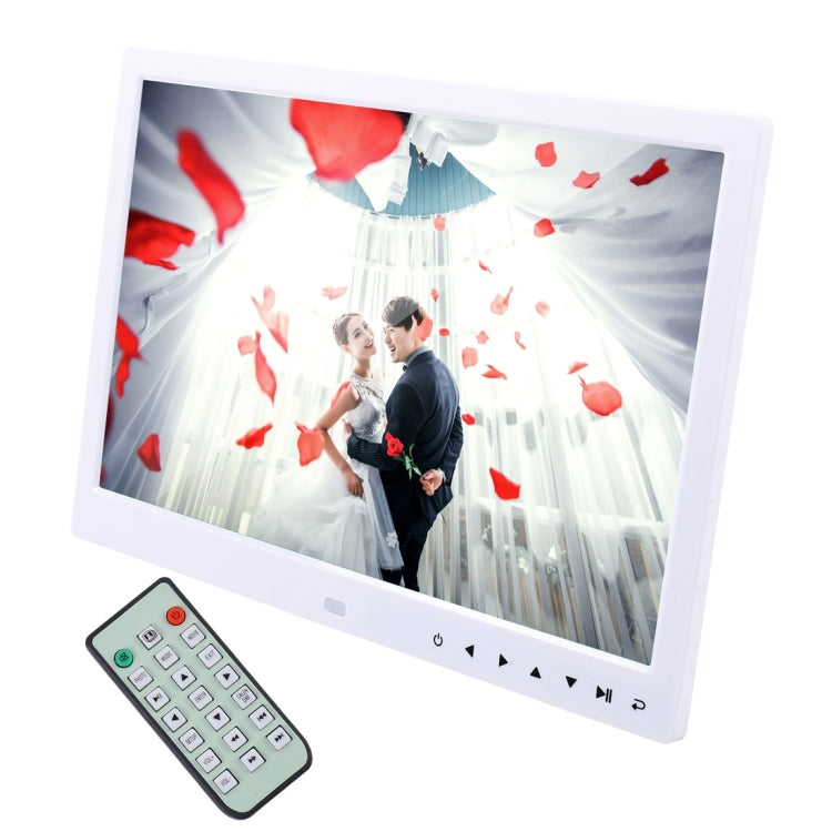 Cornice per foto digitali con display a LED da 13,0 pollici con supporto/telecomando, Allwinner, supporto USB/ingresso scheda SD/OTG, 13.0 inch