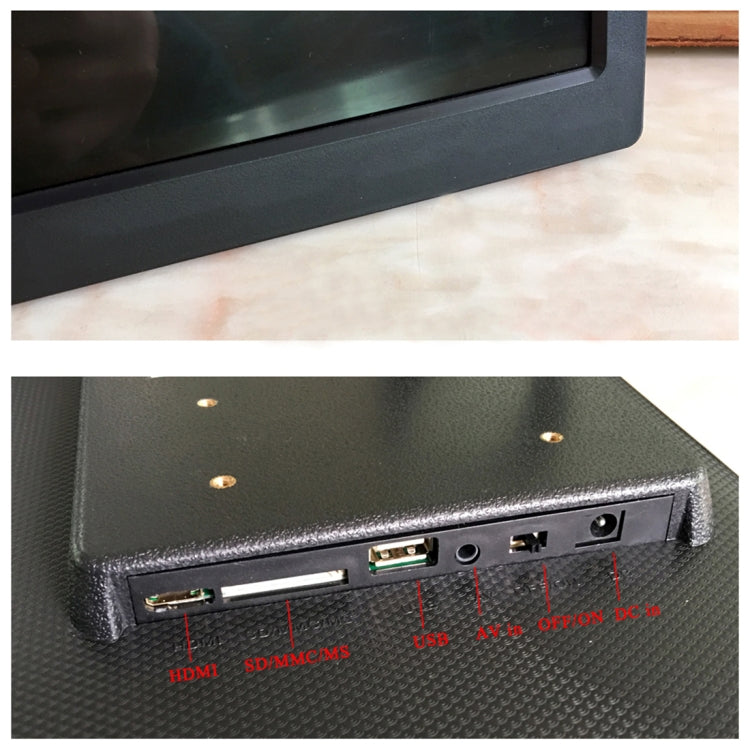 Cornice digitale 17 pollici LED con telecomando e supporto USB/SD