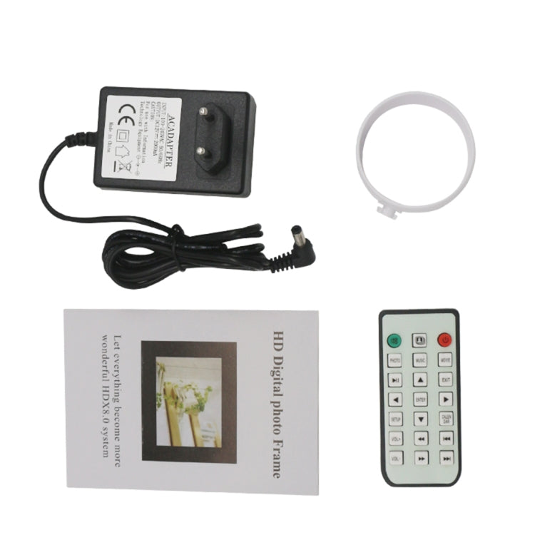 Cornice digitale 17 pollici LED con telecomando e supporto USB/SD