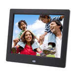 Cornice digitale 8 pollici TFT con telecomando e supporto USB/SD