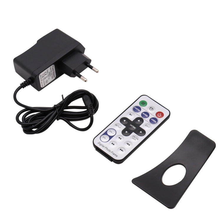 Cornice digitale 8 pollici TFT con telecomando e supporto USB/SD
