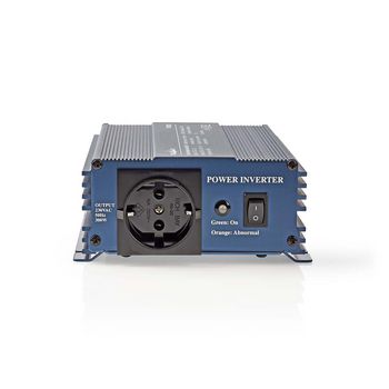 Power Inverter Pure Sine Wave | Input voltage: 12 V DC | Device power output connection(s): Type F (CEE 7/3) | 230V AC 50Hz | 300W | Peak power output: 500W | Screw Terminal | Pure Sine Wave | Fuse | Blue