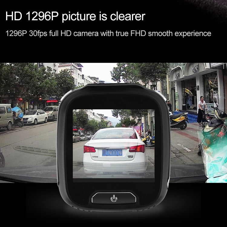 Mini registratore per auto DVR, schermo LCD da 2,0 pollici HD 1080P, visione grandangolare da 170 gradi, supporto rilevamento movimento/visione notturna a infrarossi/scheda TF/microfono, 2.0 inch