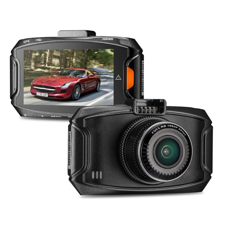 GS90C Telecamera DVR per auto Schermo LCD da 2,7 pollici HD 2304 x 1296P Visione grandangolare da 170 gradi, Supporto rilevamento movimento / Scheda TF / Sensore G / HDMI, GS90C