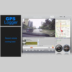 GS90C Telecamera DVR per auto Schermo LCD da 2,7 pollici HD 2304 x 1296P Visione grandangolare da 170 gradi, Supporto rilevamento movimento / Scheda TF / Sensore G / HDMI, GS90C