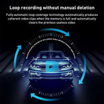 Registratore di guida WiFi per visione notturna HD nascosta per auto F1, F1