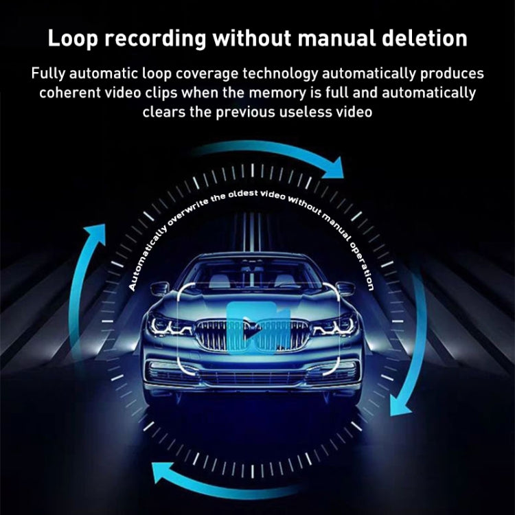 Registratore di guida WiFi per visione notturna HD nascosta per auto F1, F1