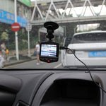 Videocamera per auto DVR VGA 480P Registratore di guida Videocamera digitale Registratore vocale con display LCD da 2,4 pollici, supporto scheda Micro TF da 32 GB e funzione di visione notturna a infrarossi (Nero + Blu), 2.4 inch LCD