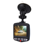 Videocamera per auto DVR VGA 480P Registratore di guida Videocamera digitale Registratore vocale con display LCD da 2,4 pollici, supporto scheda Micro TF da 32 GB e funzione di visione notturna a infrarossi (Nero + Blu), 2.4 inch LCD