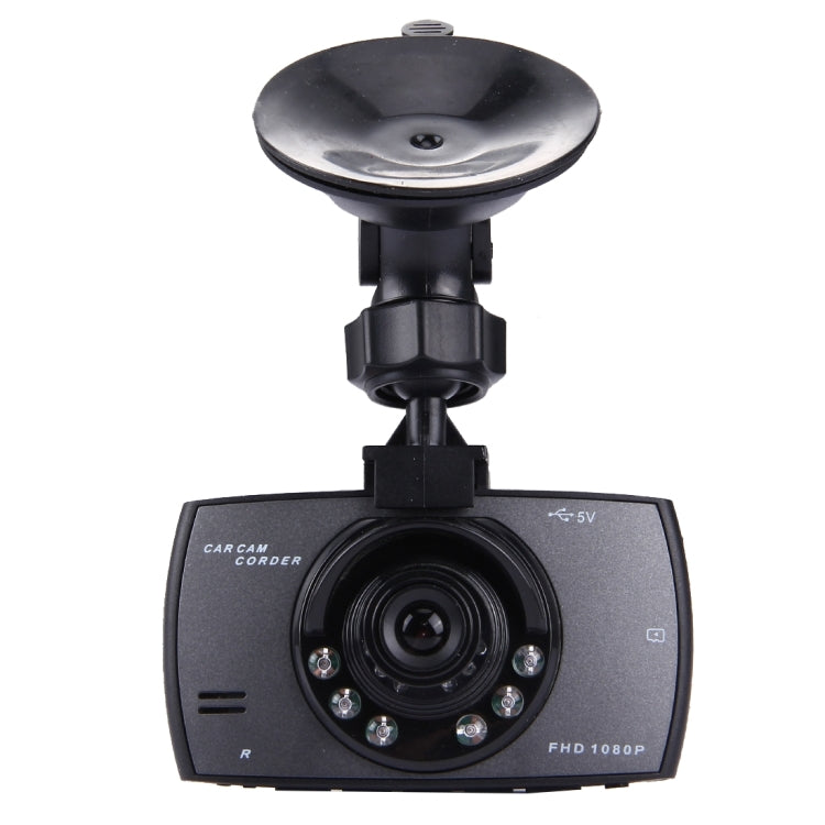 Telecamera DVR per auto LCD da 2,7 pollici 480P 1.3MP Telecamera Visione grandangolare da 120 gradi, supporto visione notturna/rilevamento movimento/scheda TF/sensore G, 2.7 inch
