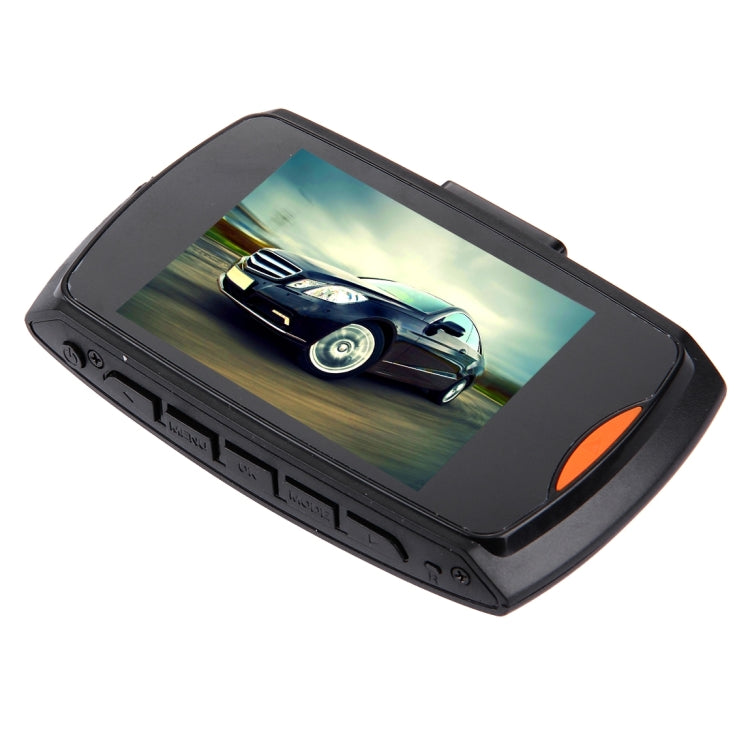 Telecamera DVR per auto LCD da 2,7 pollici 480P 1.3MP Telecamera Visione grandangolare da 120 gradi, supporto visione notturna/rilevamento movimento/scheda TF/sensore G, 2.7 inch