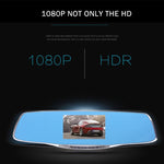 G835 HD 1080P Display da 4,3 pollici Specchietto retrovisore DVR per veicoli, Generalplus 2248, 2 telecamere Visione grandangolare da 170 gradi, Supporto registrazione HDR/Funzione di rilevamento del movimento, G835