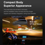 U06 2K Ultra HD Visione notturna WiFi Registratore di guida per auto Supporto APP mobile, U06