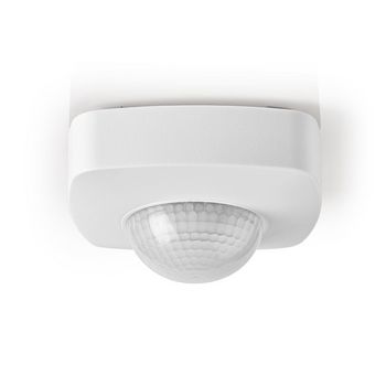 Motion Detector | Indoor and Outdoor | 3-Wire | Type F (EEC 7/7) | 360° | 5 - 300W | 300W | 1200W | 3 - 2000 Lux | Sensor technology: PIR | Sensor reach: 2.0 - 8.0 m