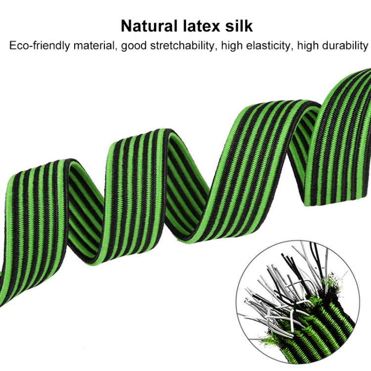 Nastro da imballaggio in corda elastica da 2 pezzi da 2 m per il sedile posteriore del motociclo della bicicletta con gancio, 2m