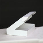 Scatola per imballaggio di abbigliamento da 100 pezzi, scatola di spedizione, colore: bianco, dimensioni: 40x30x10 cm, 40x30x10cm