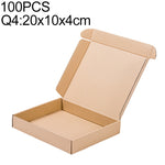 Scatola imballaggio in carta kraft 20x10x4 cm