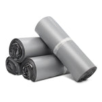 100 pezzi/rotolo di buste spesse per imballaggio, buste di plastica impermeabili, dimensioni: 55x65 cm (grigio scuro), 55x65cm , Pink, 55x65cm, Silver Grey, 55x65cm, White