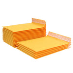 Busta per buste in carta Kraft da 100 pezzi Busta per imballaggio Express Bubble Bag, dimensioni: 15x18 + 4 cm, 15x18+4cm
