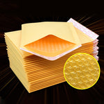 Busta per buste in carta Kraft da 100 pezzi Busta per imballaggio Express Bubble Bag, dimensioni: 19x28 + 4 cm, 19x28+4cm