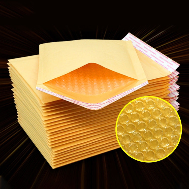 Busta per buste in carta Kraft da 100 pezzi Busta per imballaggio Express Bubble Bag, dimensioni: 19x28 + 4 cm, 19x28+4cm