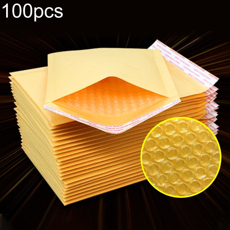 Busta per buste in carta Kraft da 100 pezzi Busta per imballaggio Express Bubble Bag, dimensioni: 24x36 + 4 cm, 24x36+4cm