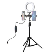 Supporto treppiede PULUZ 1,1 m con luce LED 6,2"