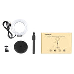 Anello luminoso LED 12 cm USB con testa a sfera
