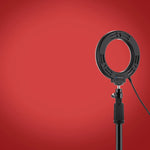 Anello luminoso LED 12 cm USB con testa a sfera