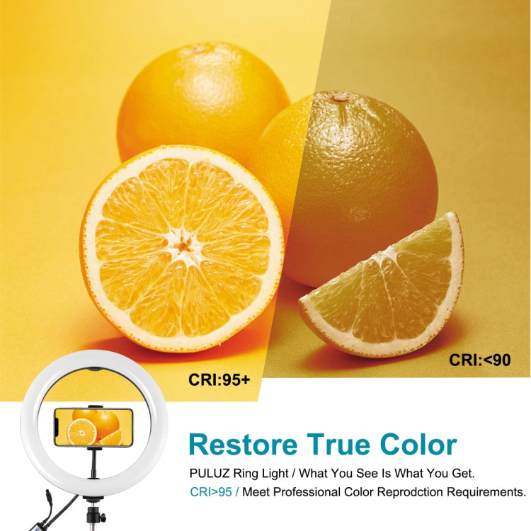Luce ad anello LED RGBW 10,2" con treppiede 1,65 m