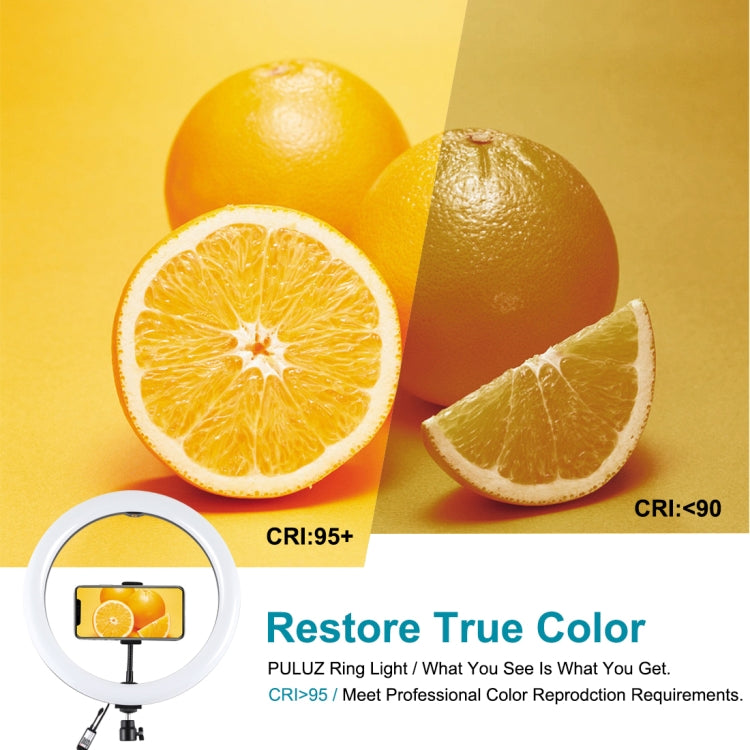 Luce LED RGBW 11,8" con treppiede 1,65 m e staffe doppio telefono