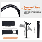 Luce LED RGBWW PULUZ 26 cm con treppiede da tavolo