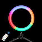 Luce LED RGBWW PULUZ 26 cm con treppiede da tavolo